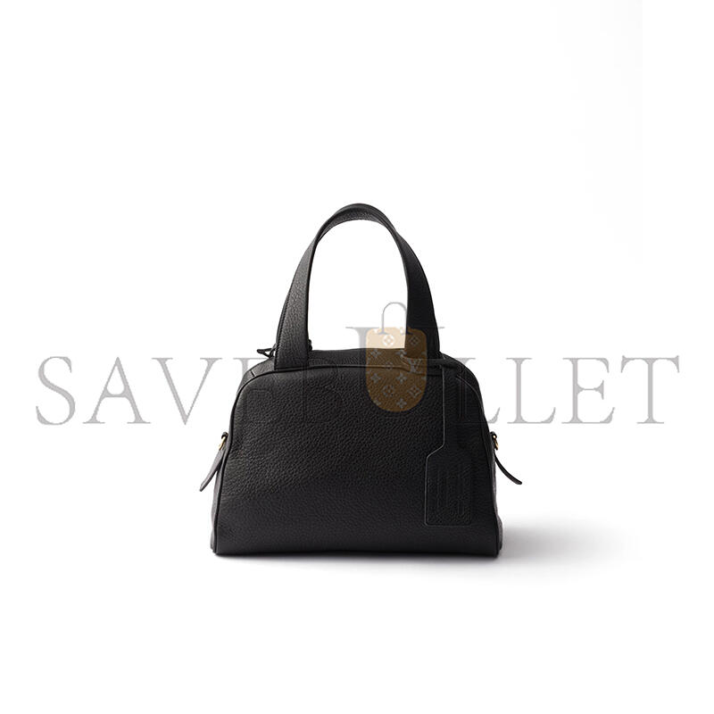 PRADA MEDIUM LEATHER TOP-HANDLE BAG 1BB149 (28*20*13cm) 